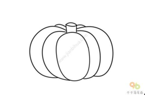 简单画吃瓜的人,品味人间烟火